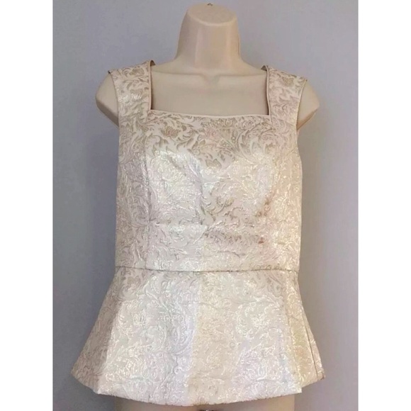 white house black market peplum top